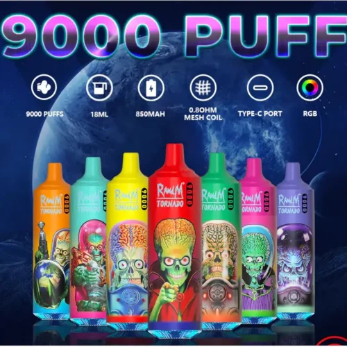 Randm 龍捲風 9000 Puffs